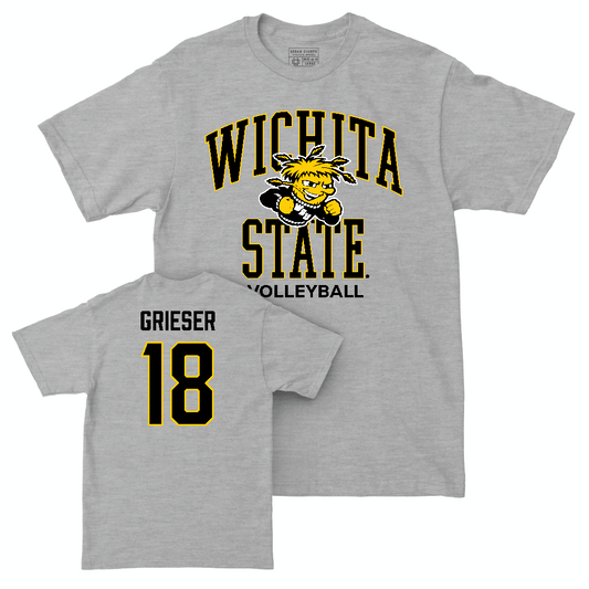 Wichita State Women's Volleyball Sport Grey Classic Tee   - Simone Grieser