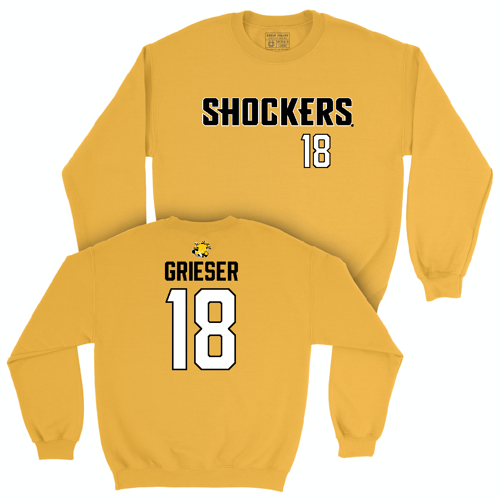 Wichita State Women's Volleyball Gold Shockers Crew   - Simone Grieser