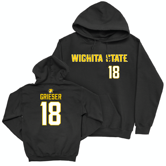 Wichita State Women's Volleyball Black Sideline Hoodie   - Simone Grieser