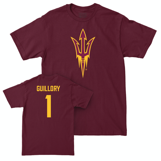 Arizona State Football Maroon Legacy Tee  - Xavier Guillory