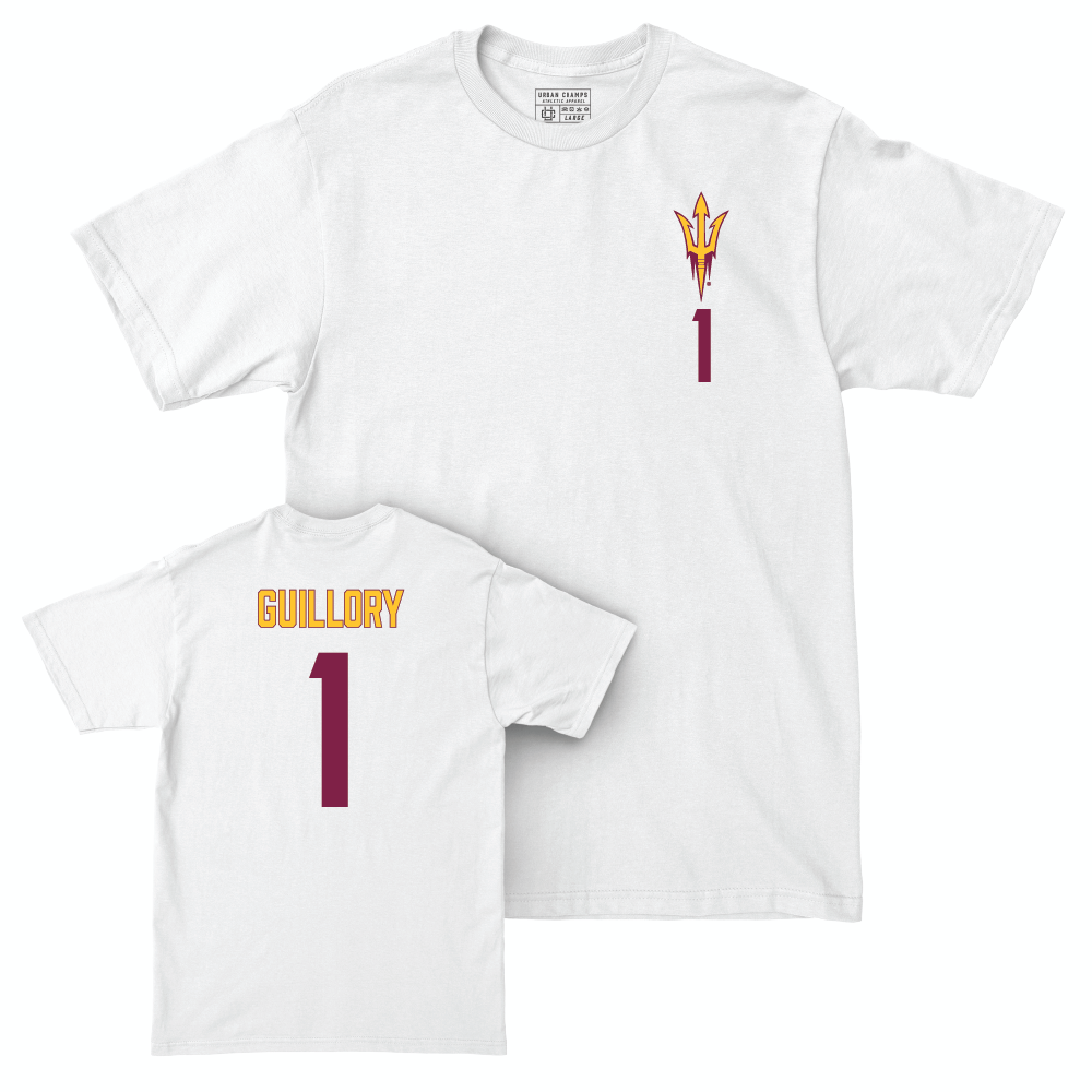 Arizona State Football White Logo Comfort Colors Tee  - Leif Fautanu