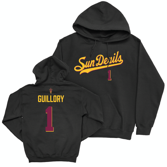 Arizona State Football Black Script Hoodie  - Xavier Guillory