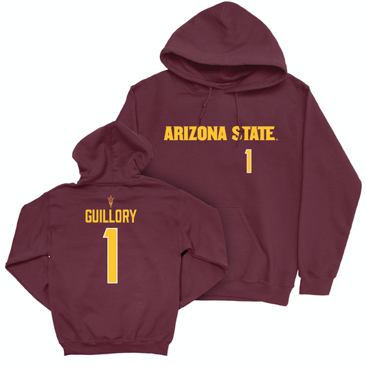 Arizona State Football Maroon Sideline Hoodie  - Xavier Guillory