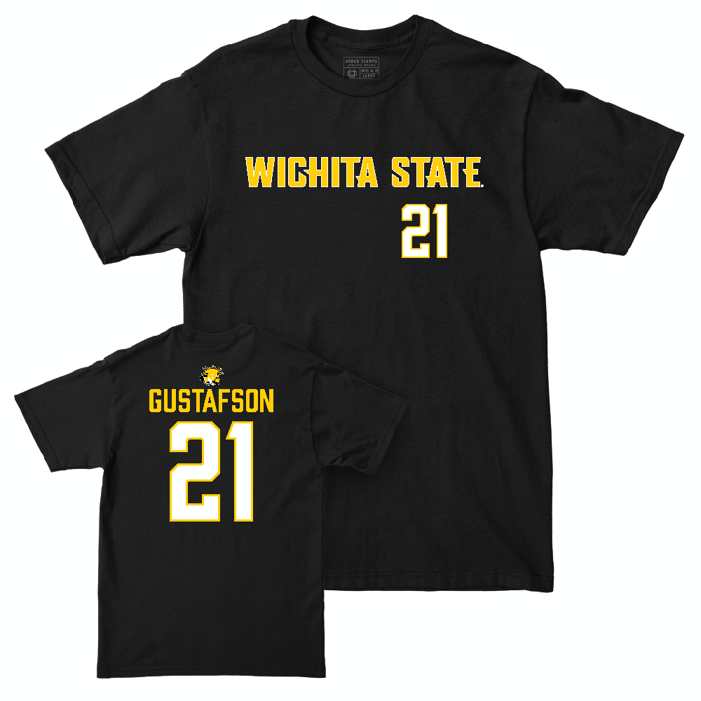 Wichita State Baseball Black Sideline Tee  - Jaden Gustafson