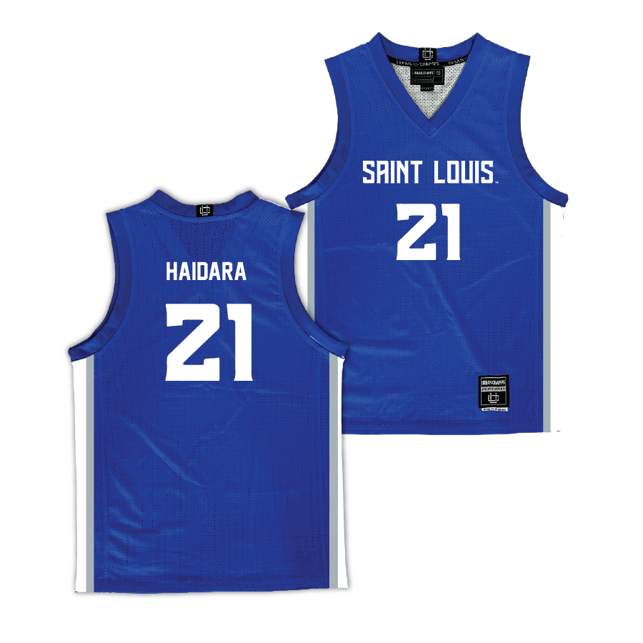 Saint Louis Women's Basketball Royal Jersey  - Nafatoumata Haidara