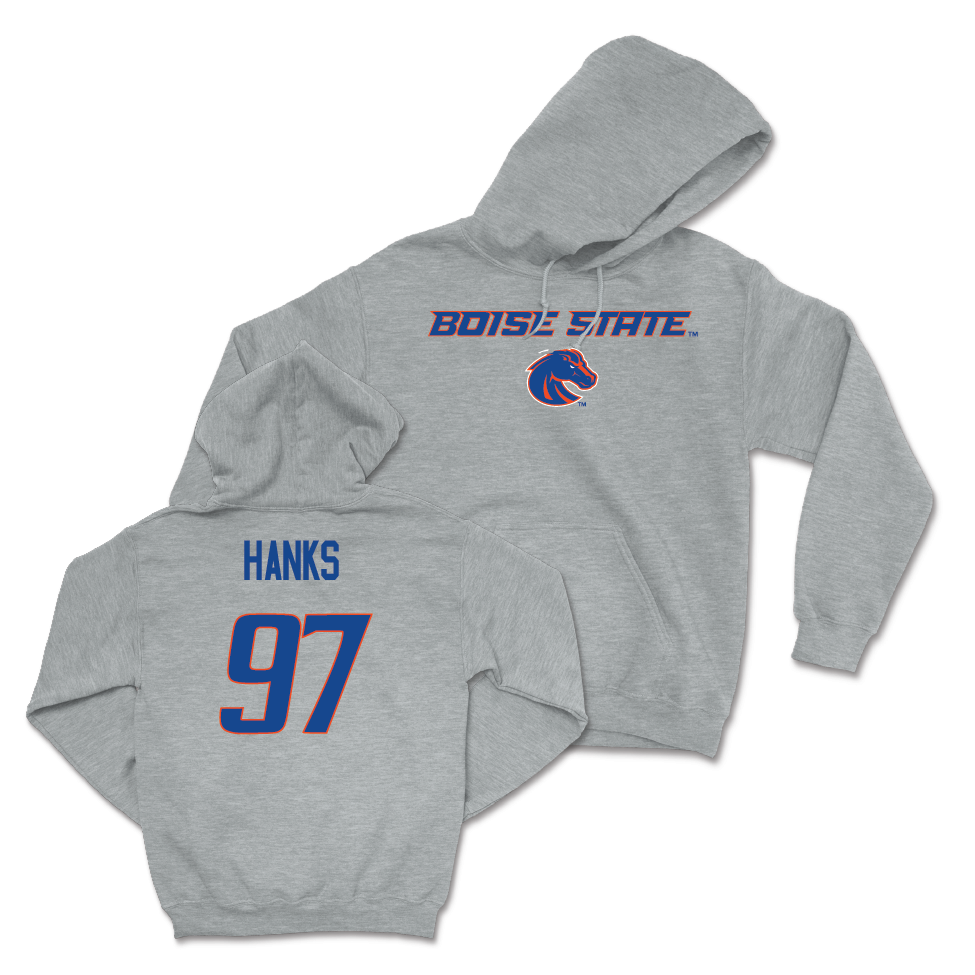 Boise State Football Sport Grey Classic Hoodie  - Hayden Hanks