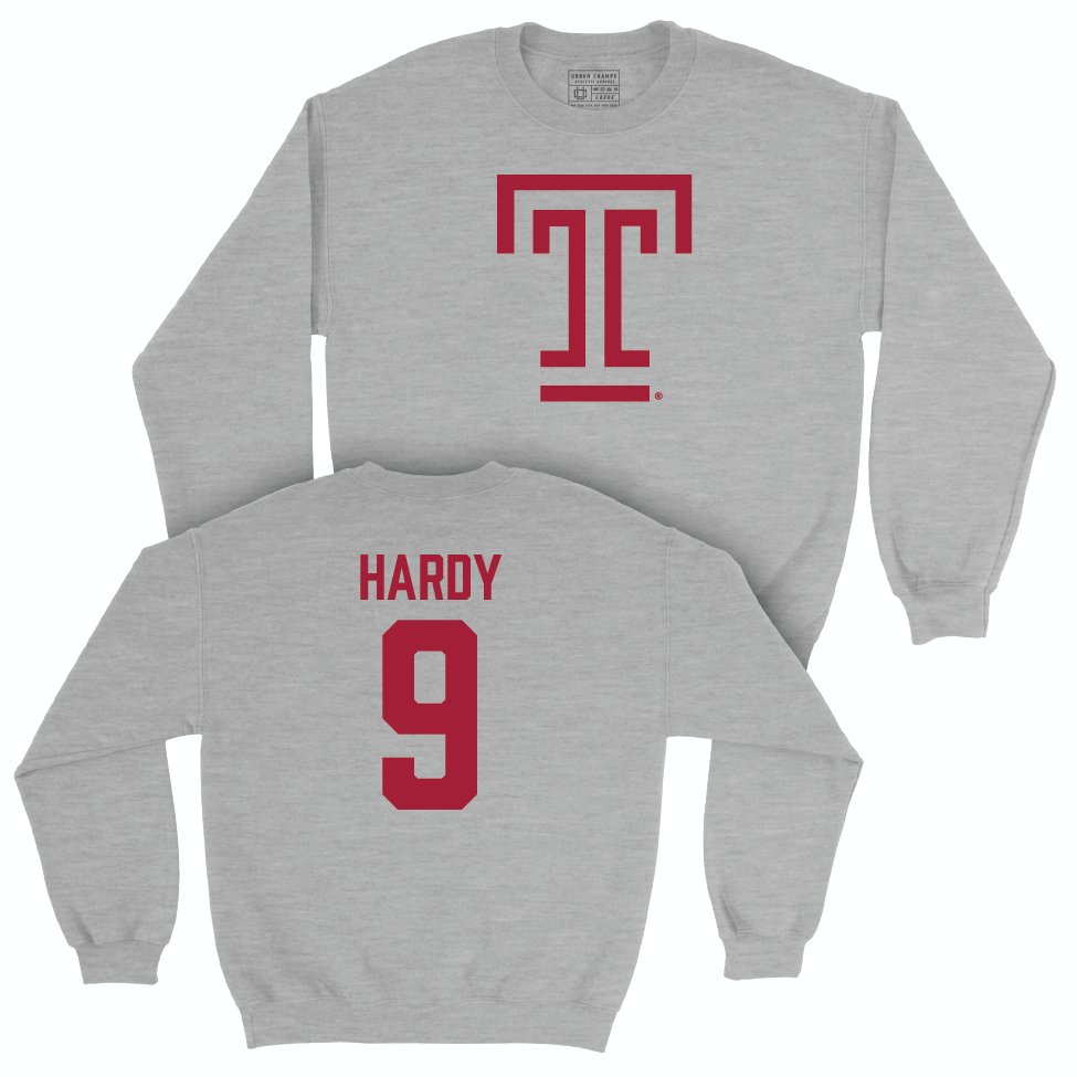 Temple Women's Volleyball Sport Grey Temple Crew  - Sofia Hardy