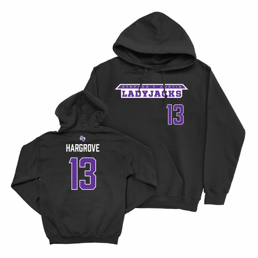 SFA Women's Soccer Black Ladyjacks Hoodie  - Lily Hargrove