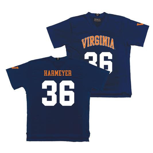 Virginia Men's Lacrosse Navy Jersey - Michael Harmeyer | #36