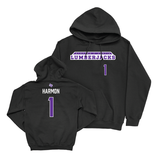 SFA Football Black Lumberjacks Hoodie  - Bruce Harmon