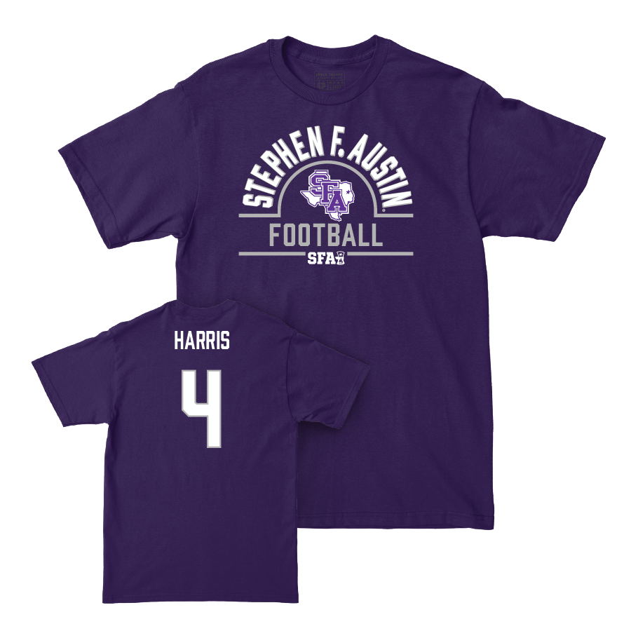 SFA Football Purple Arch Tee   - Kylon Harris