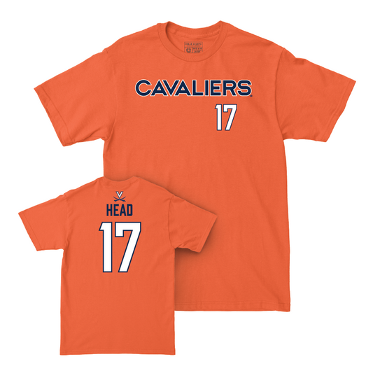 Virginia Baseball Orange Cavaliers Tee  - Tristan Head