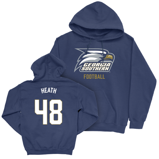 Georgia Southern Football Navy Staple Hoodie  - Aubrey Heath