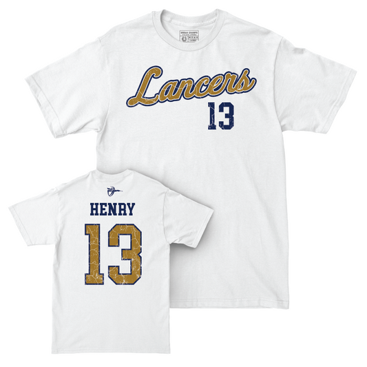 CBU Stunt White Script Comfort Colors Tee   - Bailee Henry