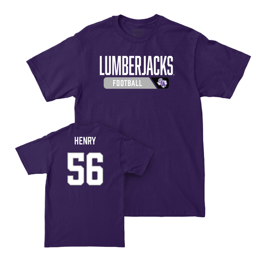 SFA Football Purple Staple Tee   - Jake Henry