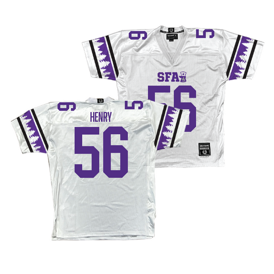 SFA Football White Jersey - Jake Henry | #56