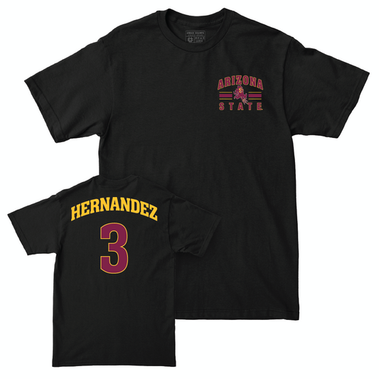 Arizona State Baseball Black Victory Tee - Jonathon Hernandez