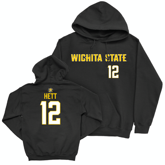 Wichita State Women's Volleyball Black Sideline Hoodie  - Grace Hett