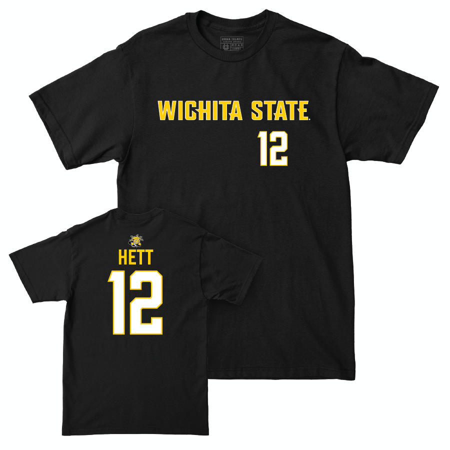 Wichita State Women's Volleyball Black Sideline Tee  - Grace Hett