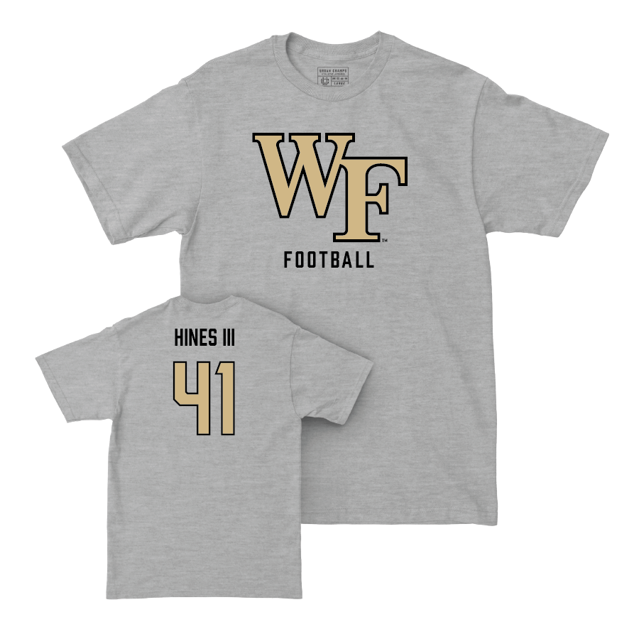 Wake Forest Football Sport Grey Classic Tee  - Andrew Hines III