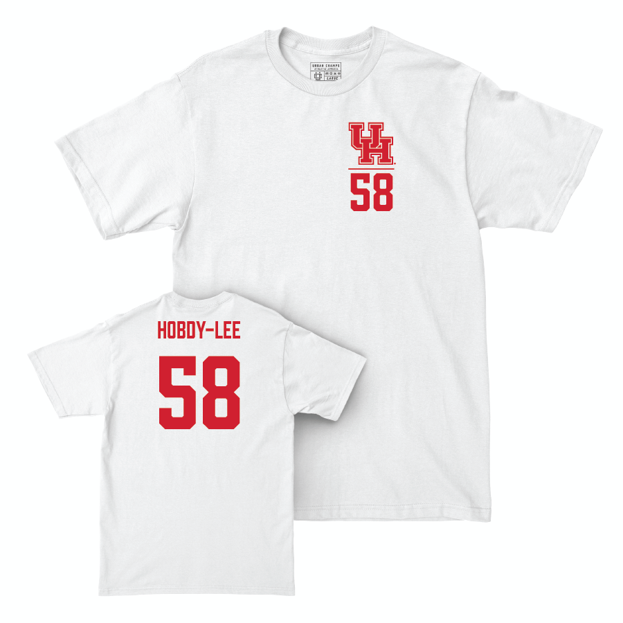 Houston Football White Logo Comfort Colors Tee  - Shamar Hobdy-lee