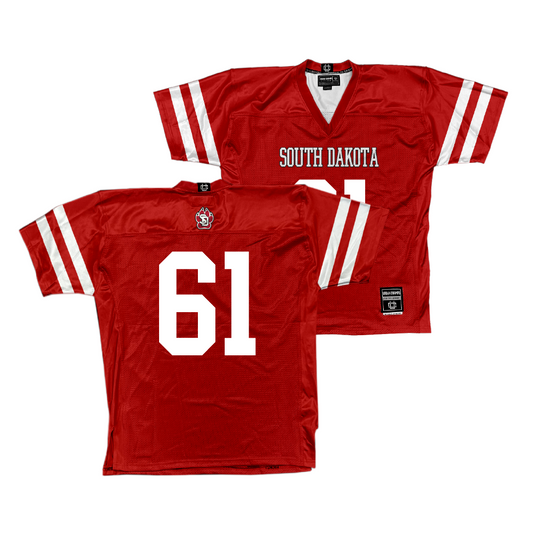 South Dakota Football Red Jersey - Blake Holden