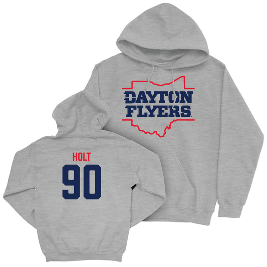 Dayton Football Sport Grey State Hoodie - Will Holt