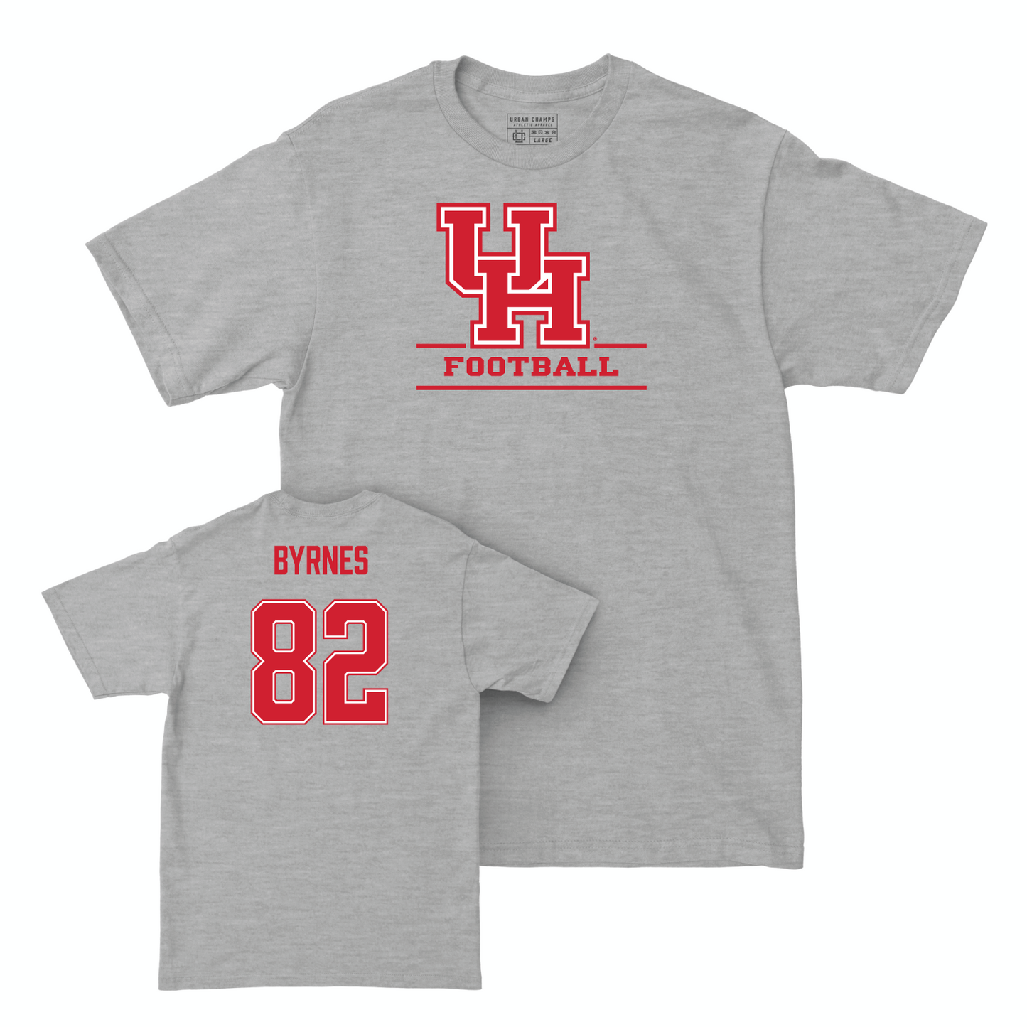 Houston Football Sport Grey Classic Tee - Matt Byrnes Small