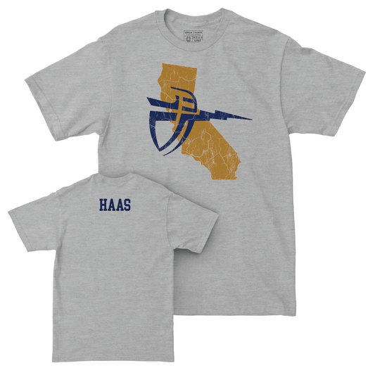 CBU Wrestling Sport Grey State Tee  - Nathan Haas