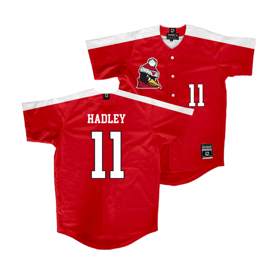 Youngstown State Baseball Red Jersey - Caleb Hadley