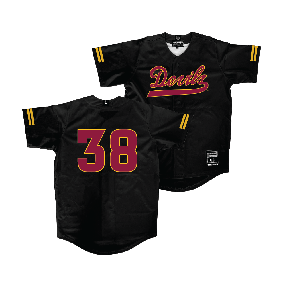 Arizona State Softball Black Jersey - Kelsey Hall