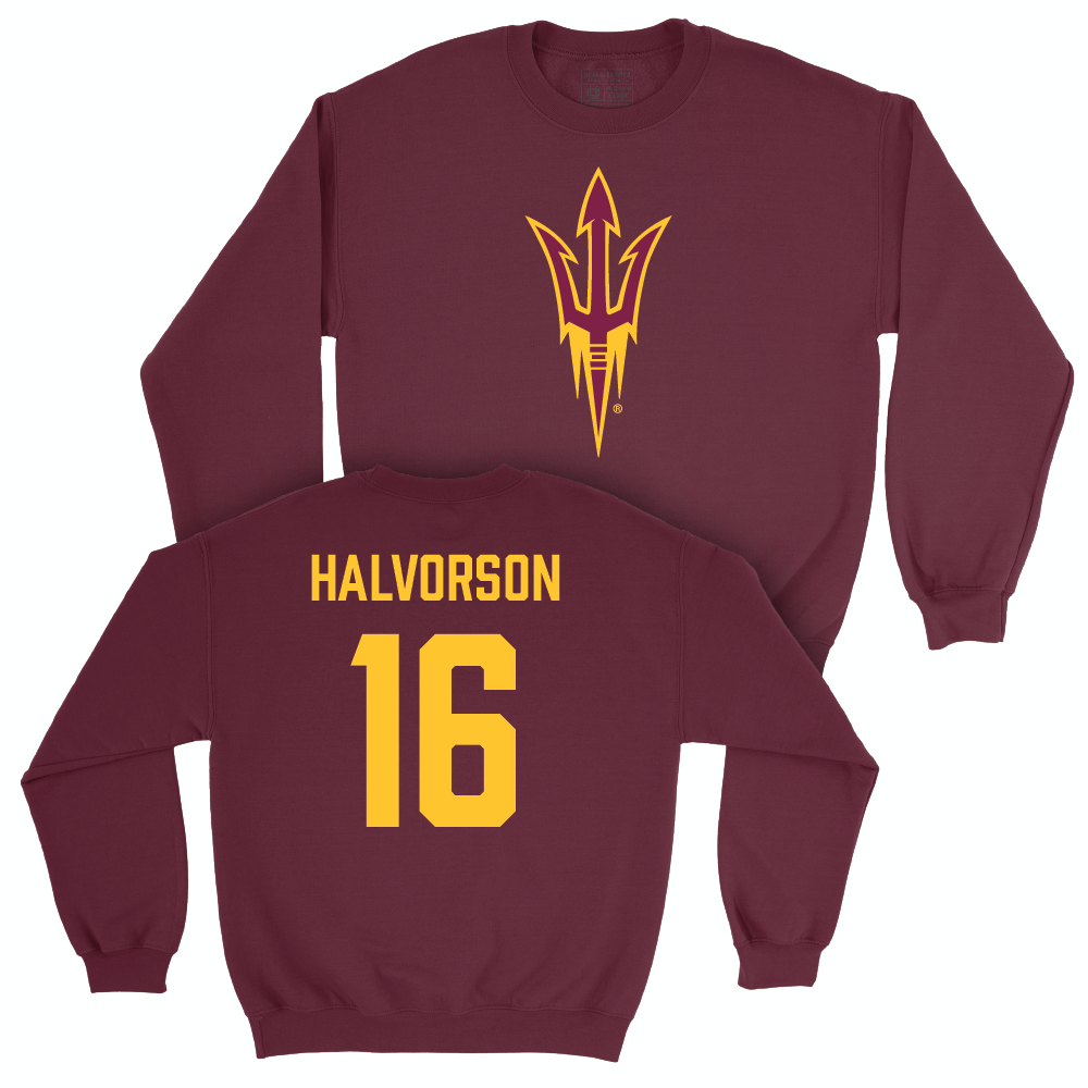 Arizona State Baseball Maroon Legacy Crew - Wyatt Halvorson