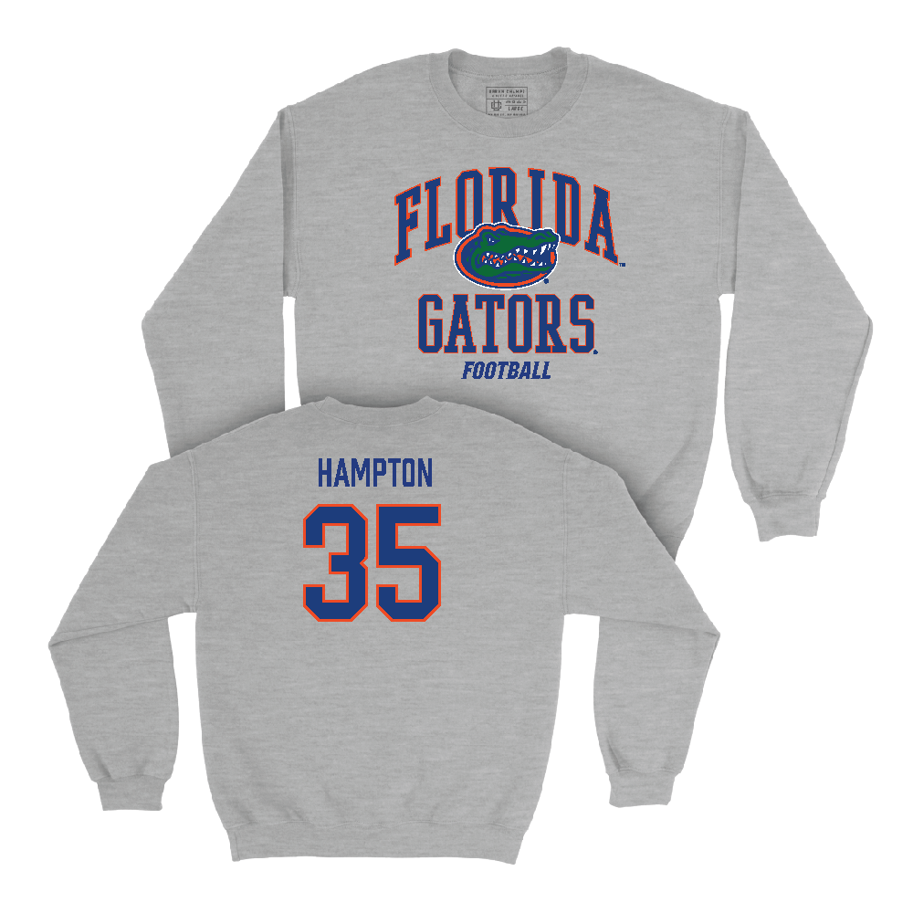 Florida Football Sport Grey Arch Crew - DeBraun Hampton