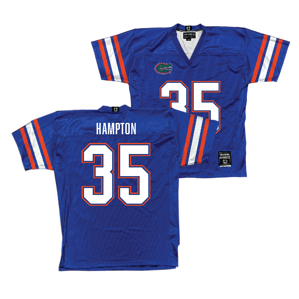 Florida Football Royal Jersey - DeBraun Hampton