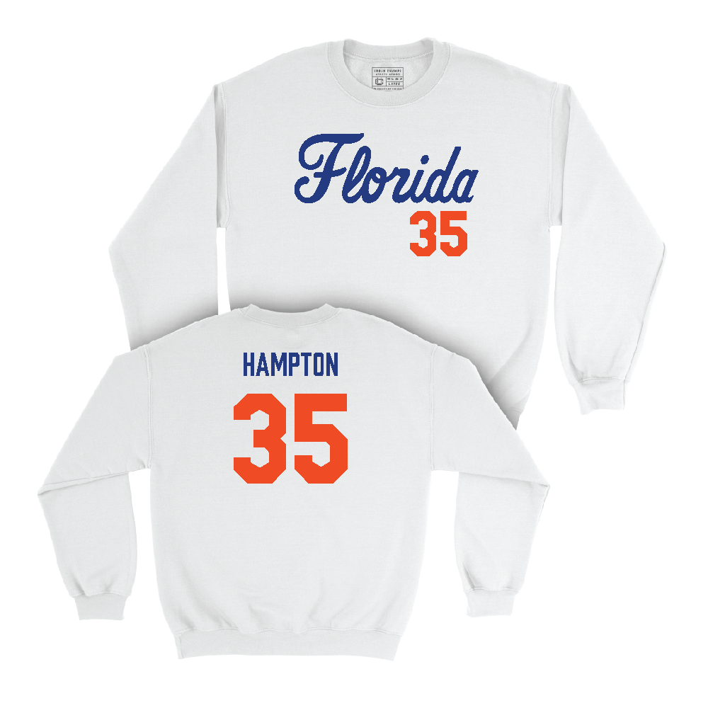 Florida Football White Script Crew - DeBraun Hampton