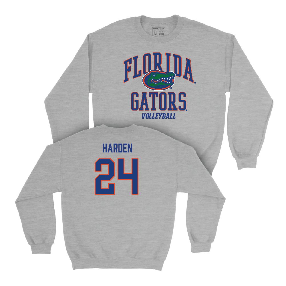 Florida Women's Volleyball Sport Grey Arch Crew - Lauren Harden