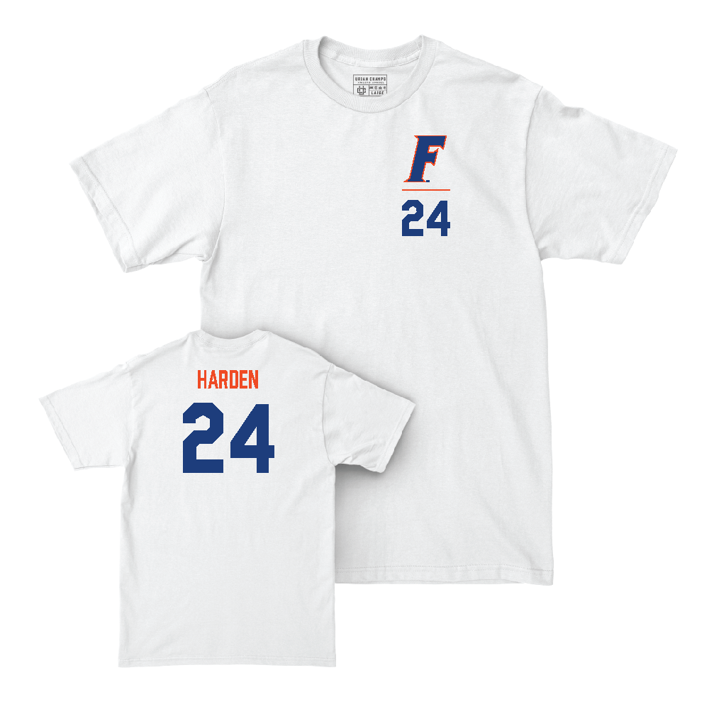 Florida Women's Volleyball White Logo Comfort Colors Tee - Lauren Harden