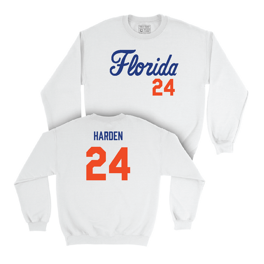 Florida Women's Volleyball White Script Crew  - Lauren Harden