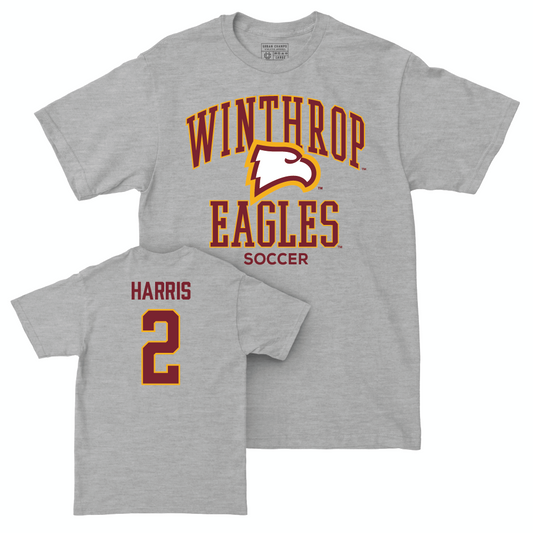 Winthrop Men's Soccer Sport Grey Classic Tee  - Kalani Harris