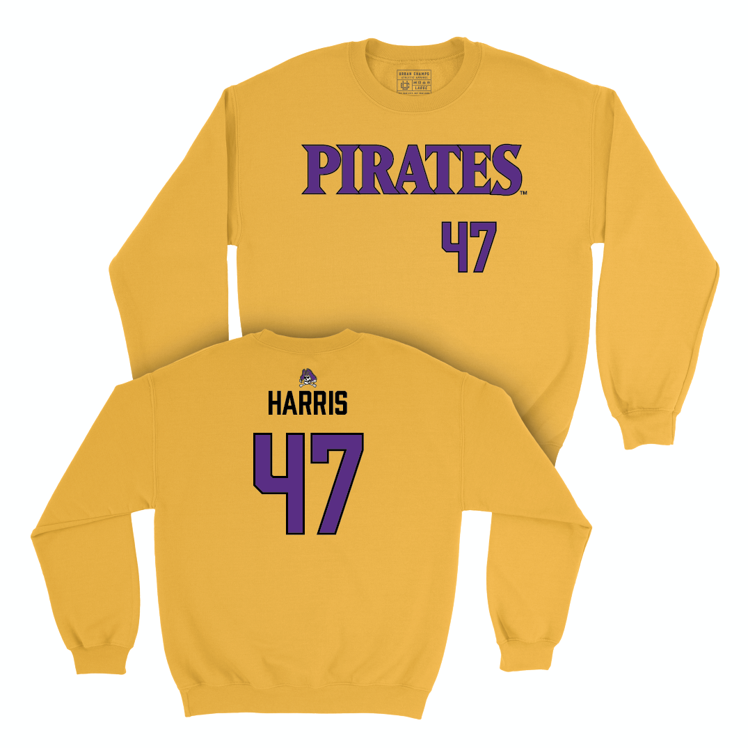 East Carolina Football Gold Pirates Crew   - Rahjai Harris