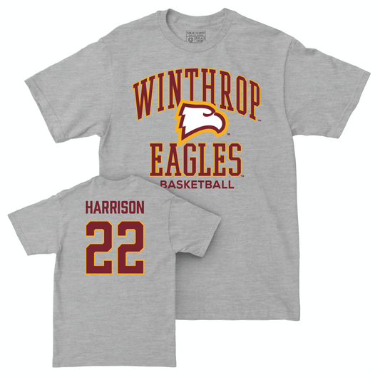 Winthrop Men's Basketball Sport Grey Classic Tee - Henry Harrison