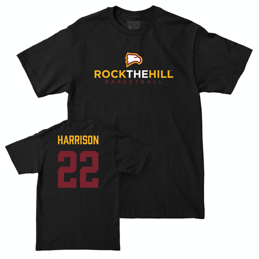 Winthrop Men's Basketball Black Club Tee - Henry Harrison