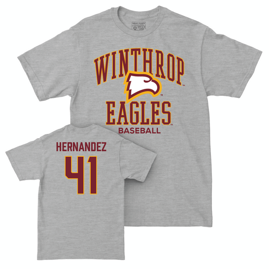 Winthrop Baseball Sport Grey Classic Tee  - Jaylen Hernandez