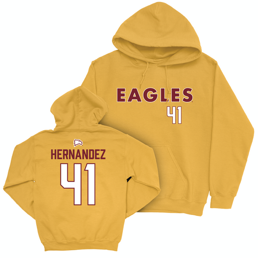 Winthrop Baseball Gold Eagles Hoodie  - Jaylen Hernandez