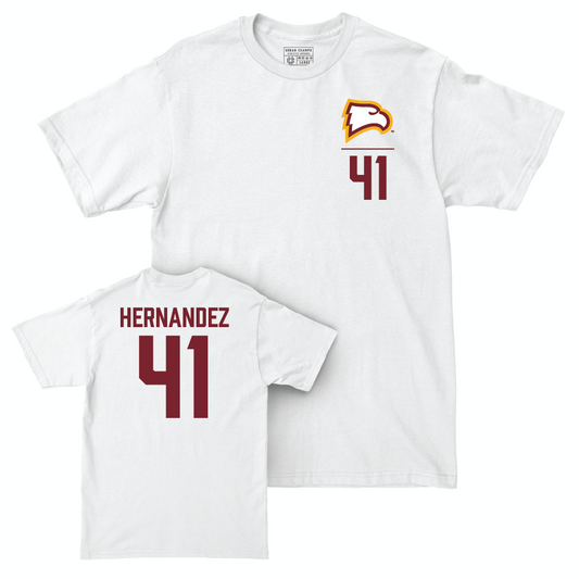 Winthrop Baseball White Logo Comfort Colors Tee  - Jaylen Hernandez