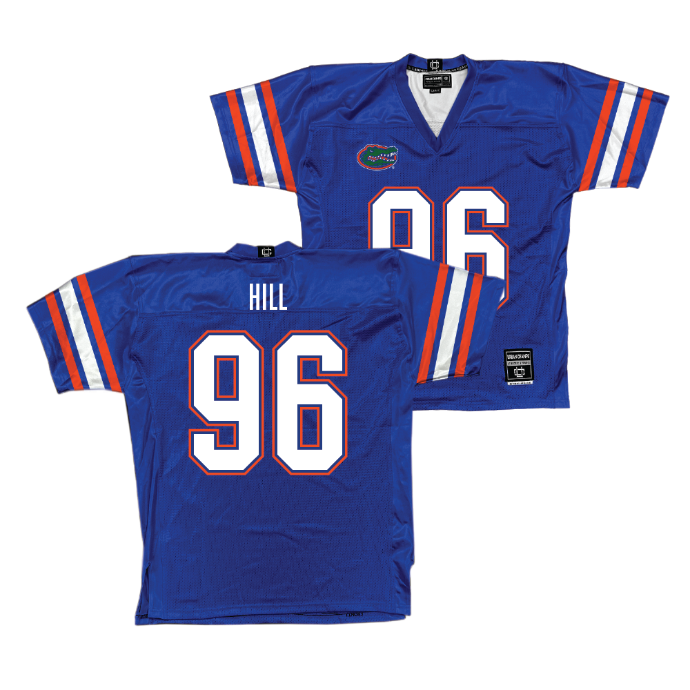 Florida Football Royal Jersey - Gavin Hill #96