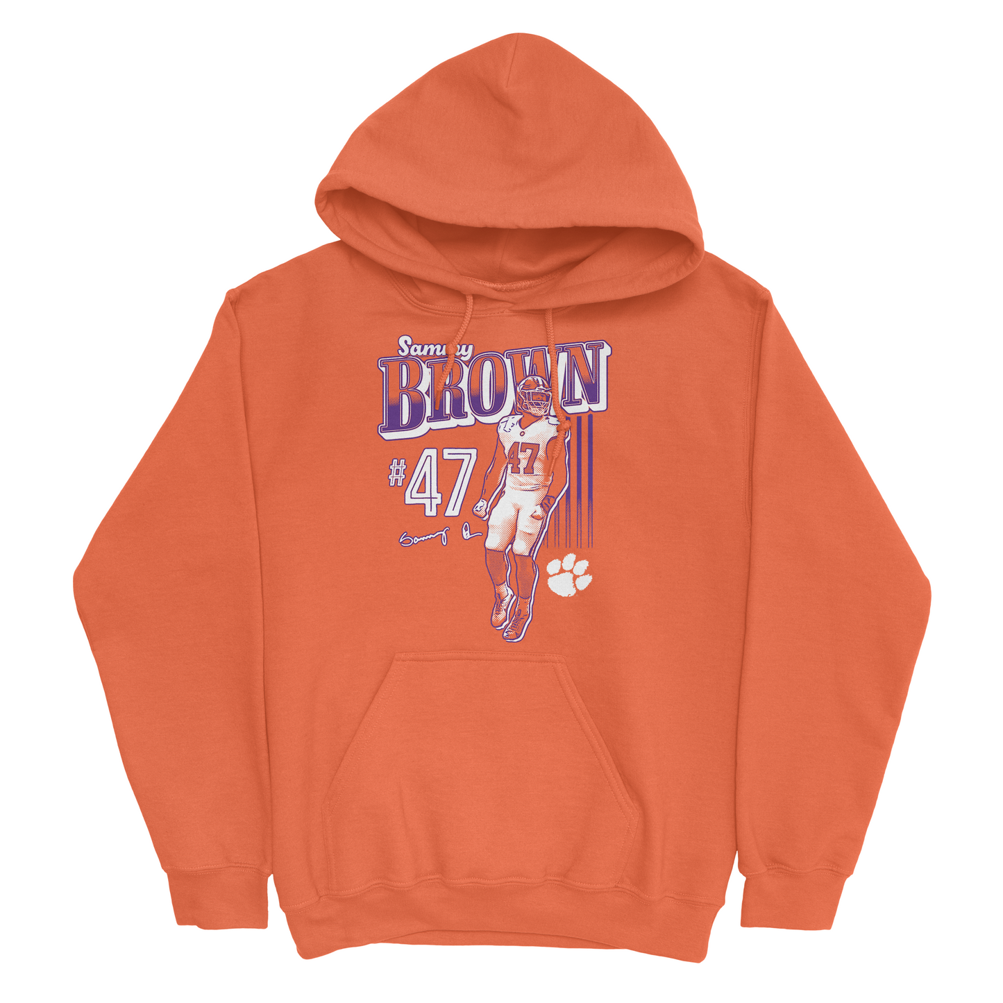 EXCLUSIVE RELEASE: Sammy Brown - Classics Orange Hoodie