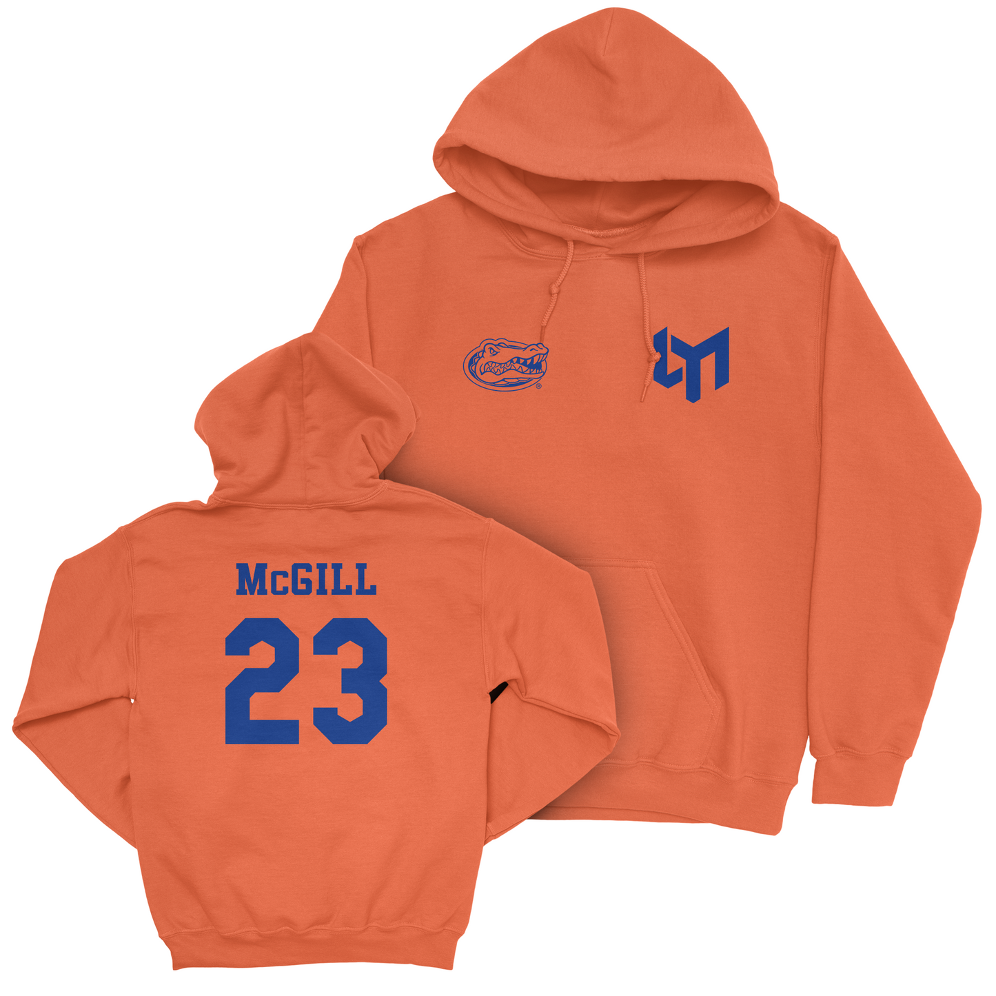 EXCLUSIVE RELEASE: Liv McGill Logo Orange Hoodie