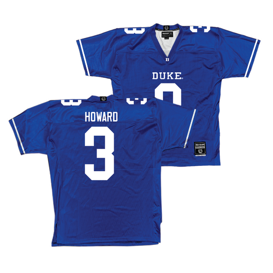 Duke Football Royal Varsity Hoodie - Alex Howard