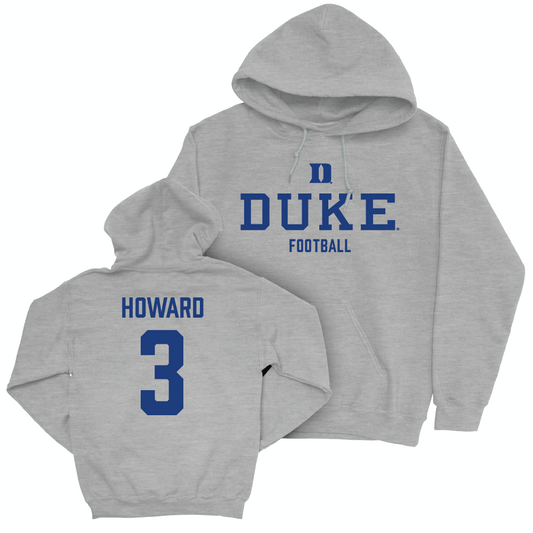 Duke Football Sport Grey Staple Hoodie - Alex Howard